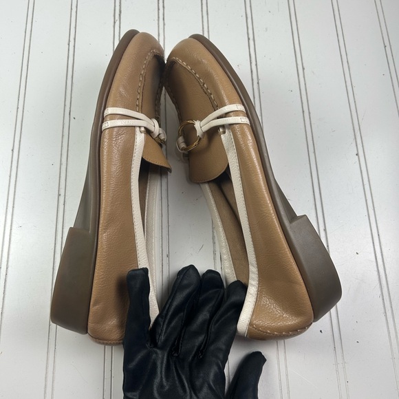 Aerosoles Beige Silver Dubious Slip-on Loafers Women’s Size 11M - Picture 10 of 11